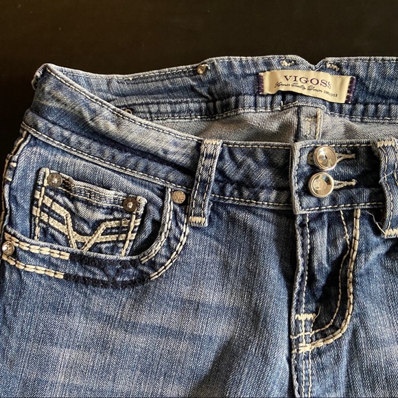 Vigoss blingy med/light wash jeans - Picture 2 of 4